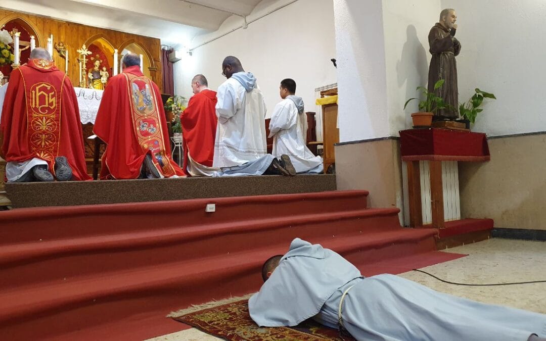 Fra Davide M. Tumulak emette i voti perpetui