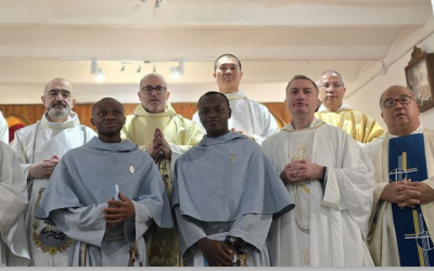 Due nuovi professi nigeriani per i Frati Francescani dell’Immacolata