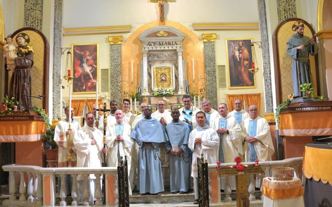 Frigento, nella Natività di Maria quattro giovani frati dicono ancora sì