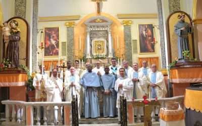 Frigento, nella Natività di Maria quattro giovani frati dicono ancora sì